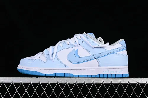 All categories Nk SB Dunk series Nk SB Dunk Low low-top sneakers Nk Dunk Low "BIGNIU" Renaissance self-portrait deconstruction hand-painted spray painting SB strap low-top casual sneakers DV0831-001